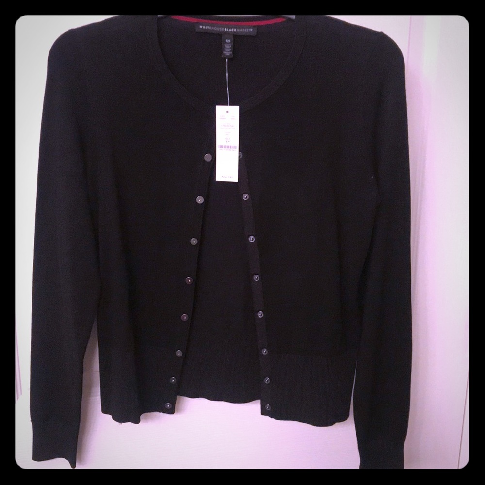 Black house White market black cardigan